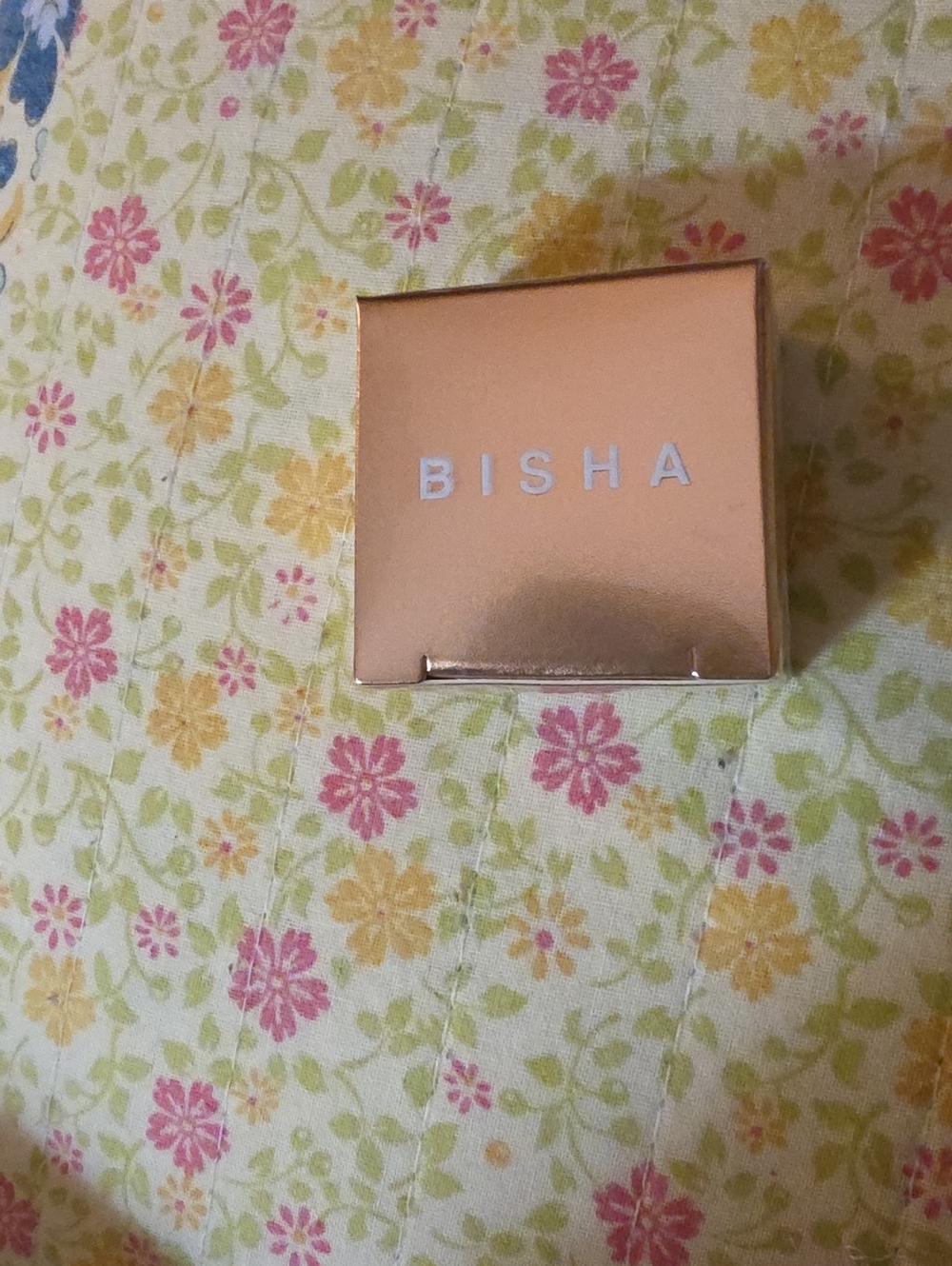 Bisha Is a light Weight translucent Powder After You Put On Foundation. And this